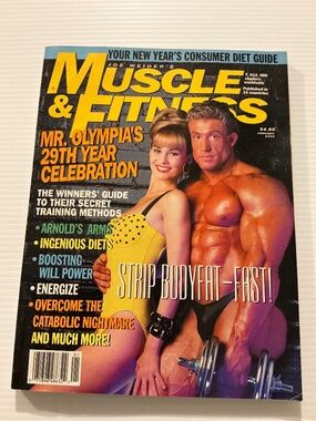 Joe Weider’s Muscle & Fitness Magazine January 1994